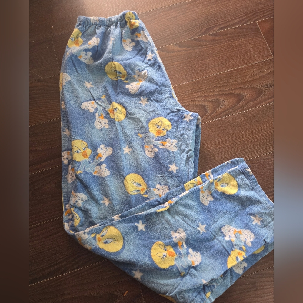 Vintage Loonie Toones Pjs, Size Medium
